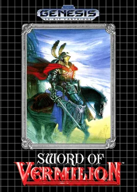 Sword of Vermilion (USA, Europe) box cover front